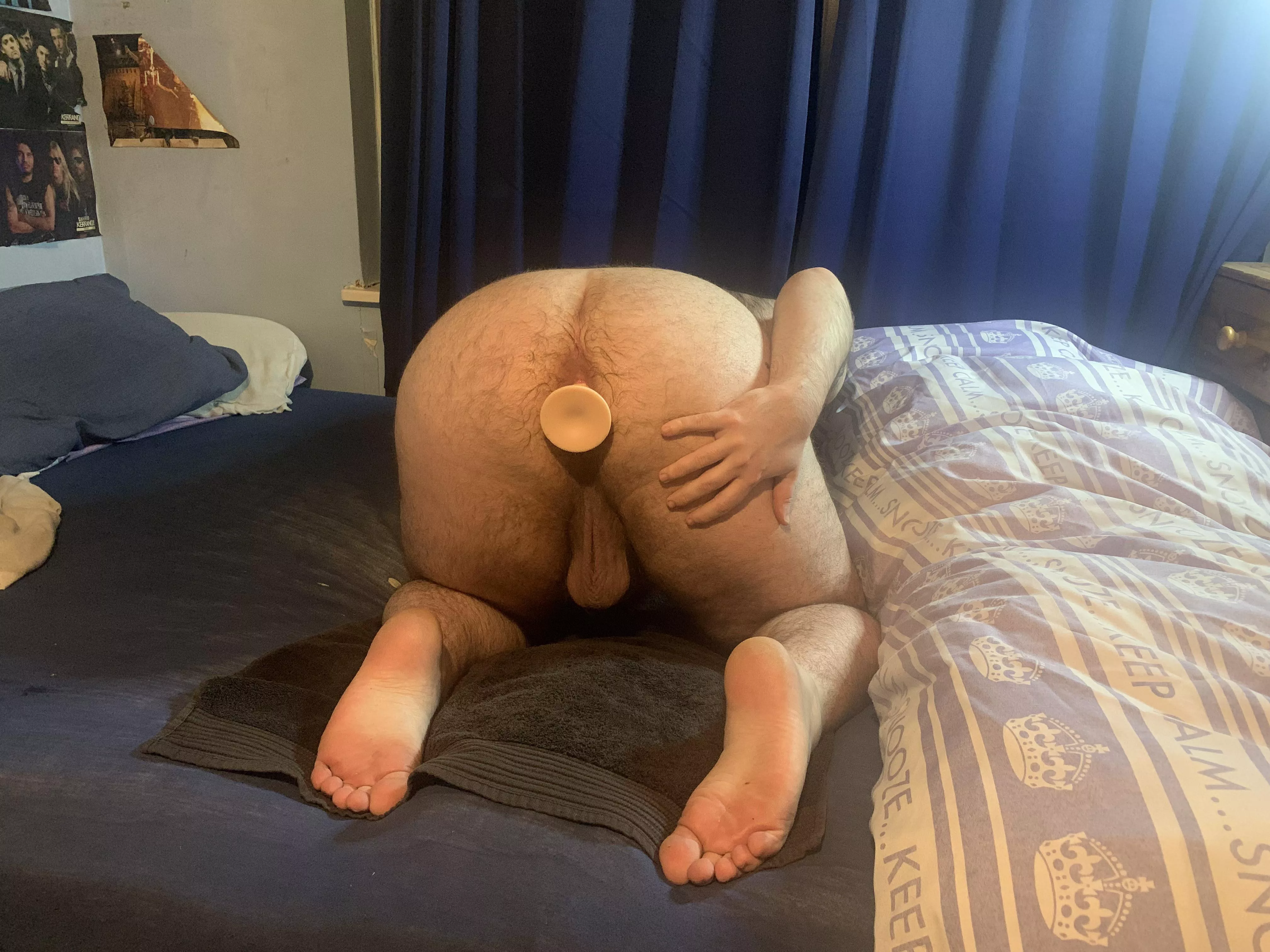 Santa got me exactly what I wanted. The biggest toy I have ever used!!!!! It took me a lot of lube & some patience but once it was in, it felt amazing. I look forward to making more content with this toy.