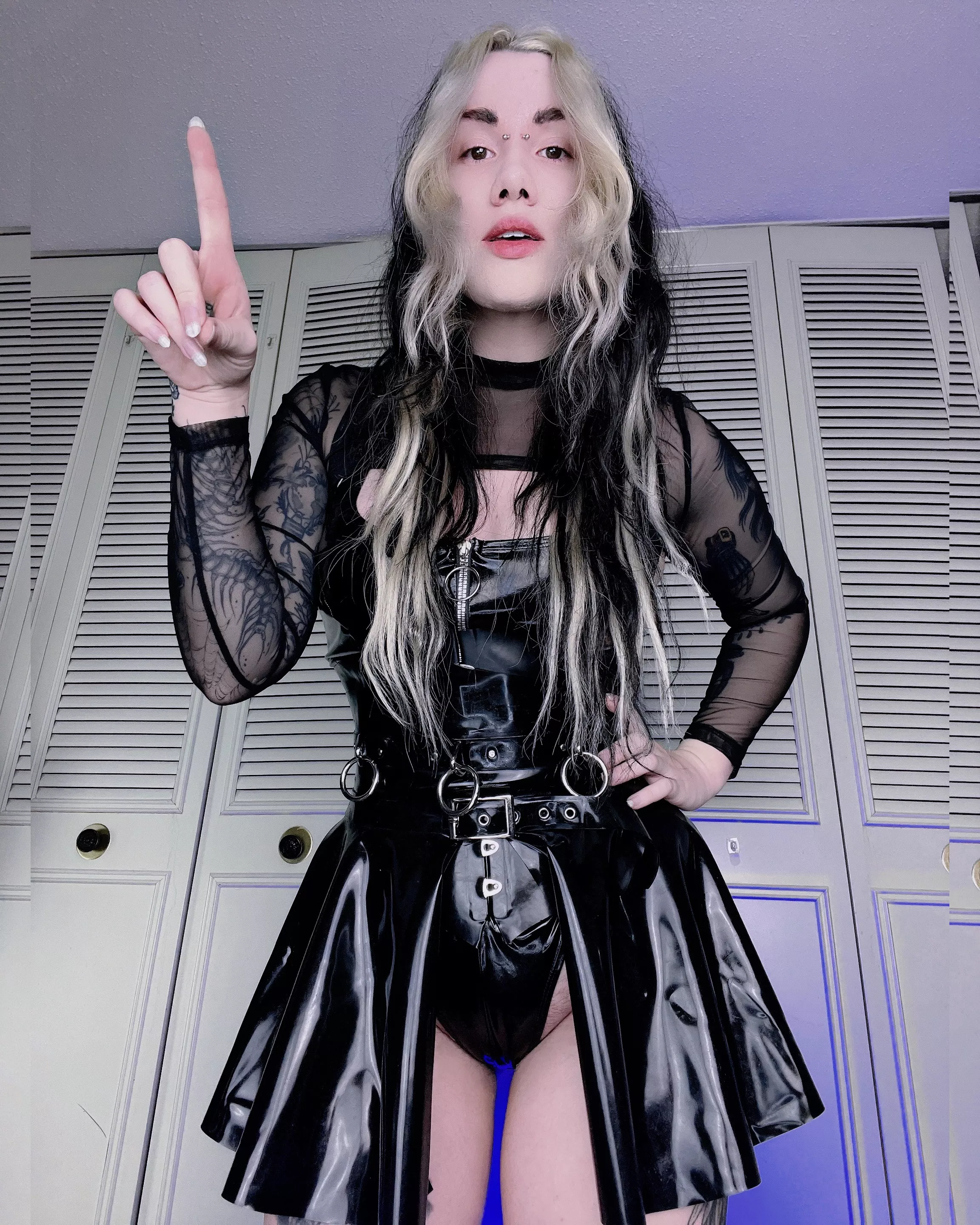 Shiny latex gets me going every time