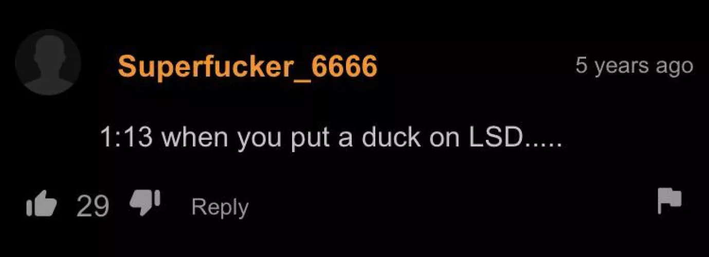 Sir, please don’t feed the ducks LSD.