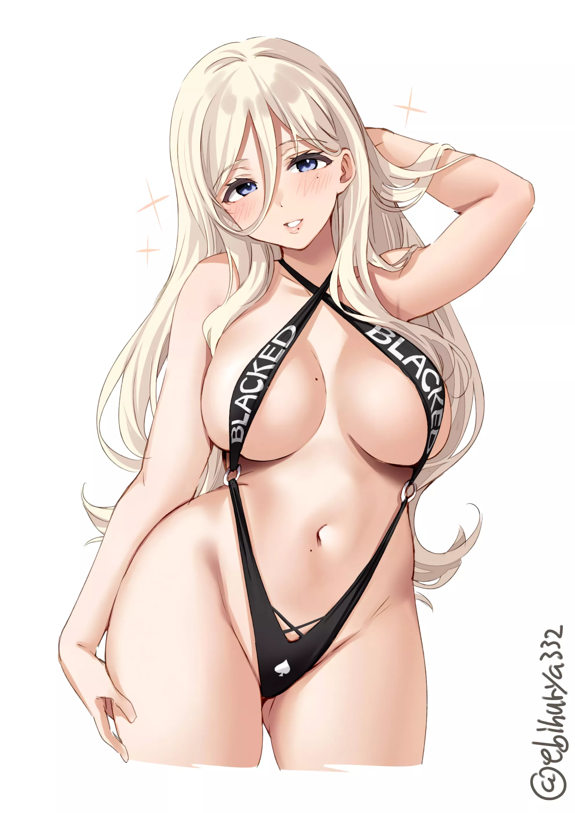 Slingshot bikini [Richelieu (Kancolle)] [ebifurya]