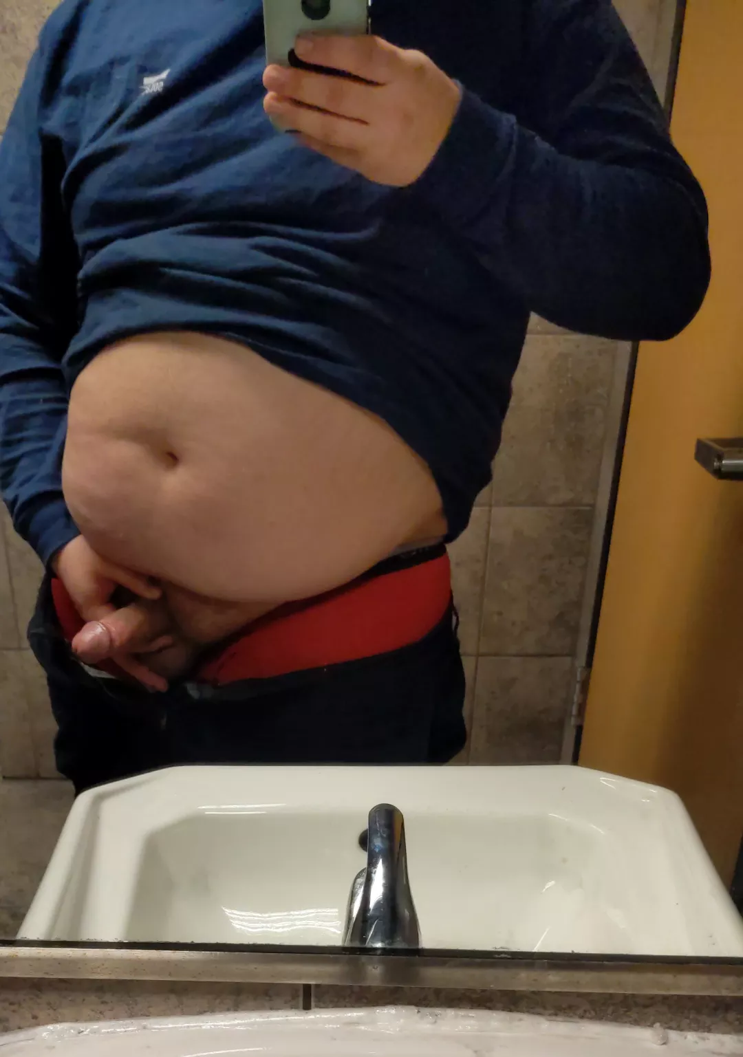 Sometimes you just need to get sucked off in the work bathroom.