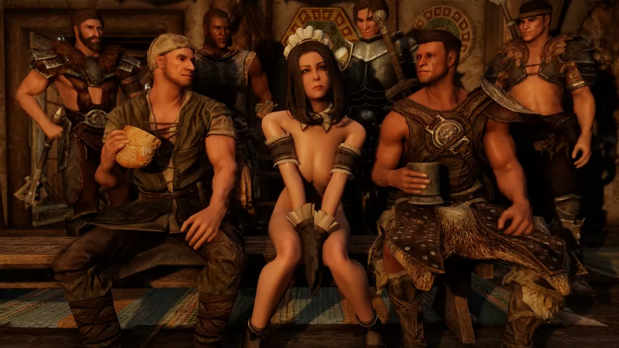 The Bannered Mare's new maid is quite popular!