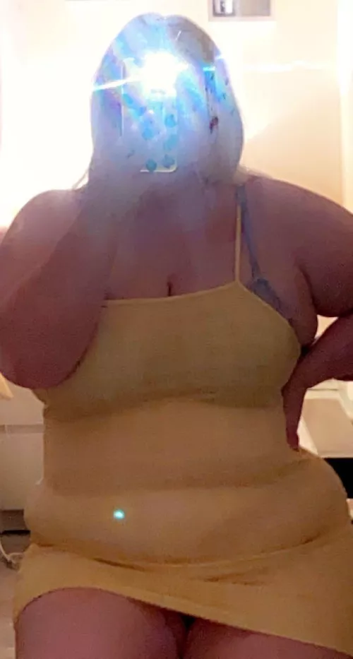 Think this dress shrunk in the wash?