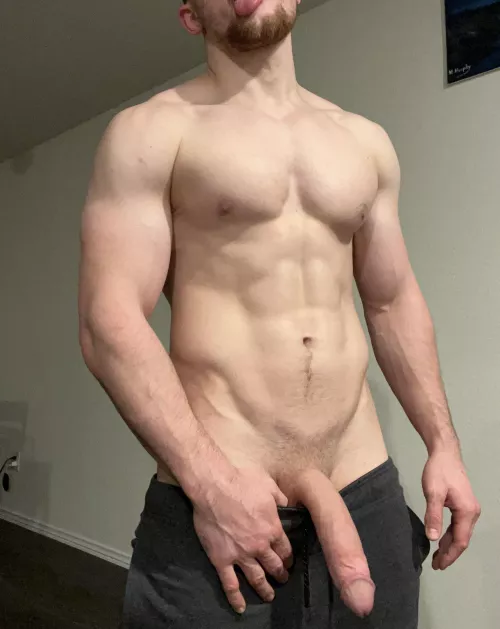 What would you do if we were together and I pulled this big meat out?