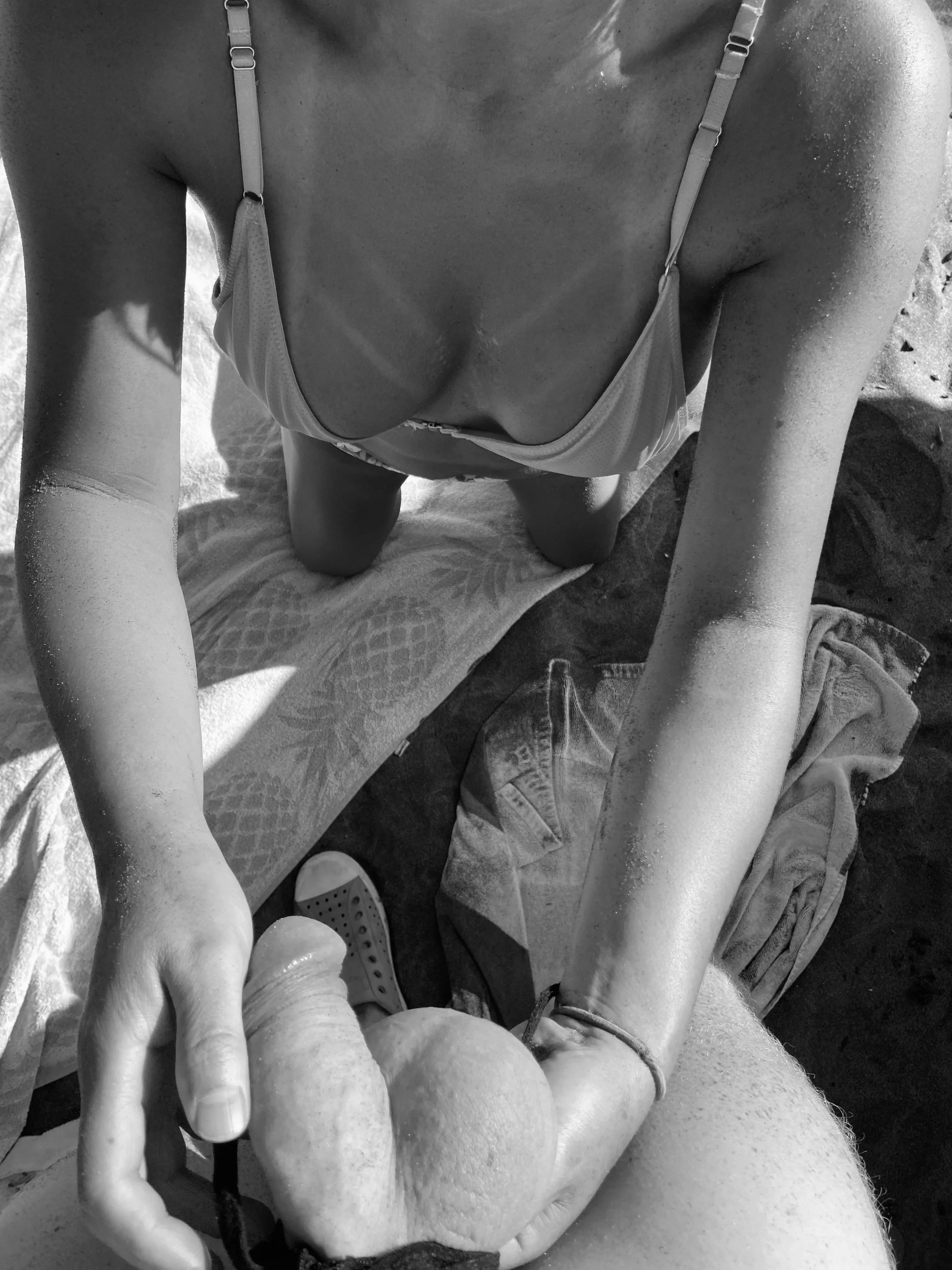 Wife: “You should go to the beach with that MILF you met at the gym and send me pics…”