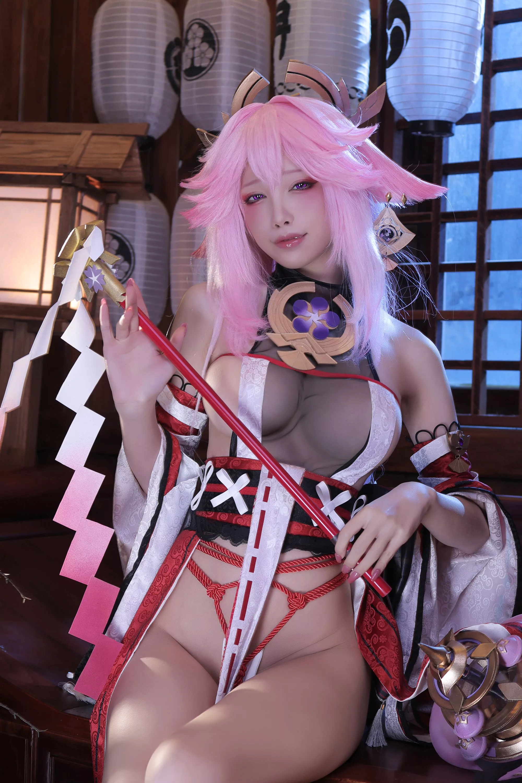 Yae Miko (Genshin Impact) by Aqua