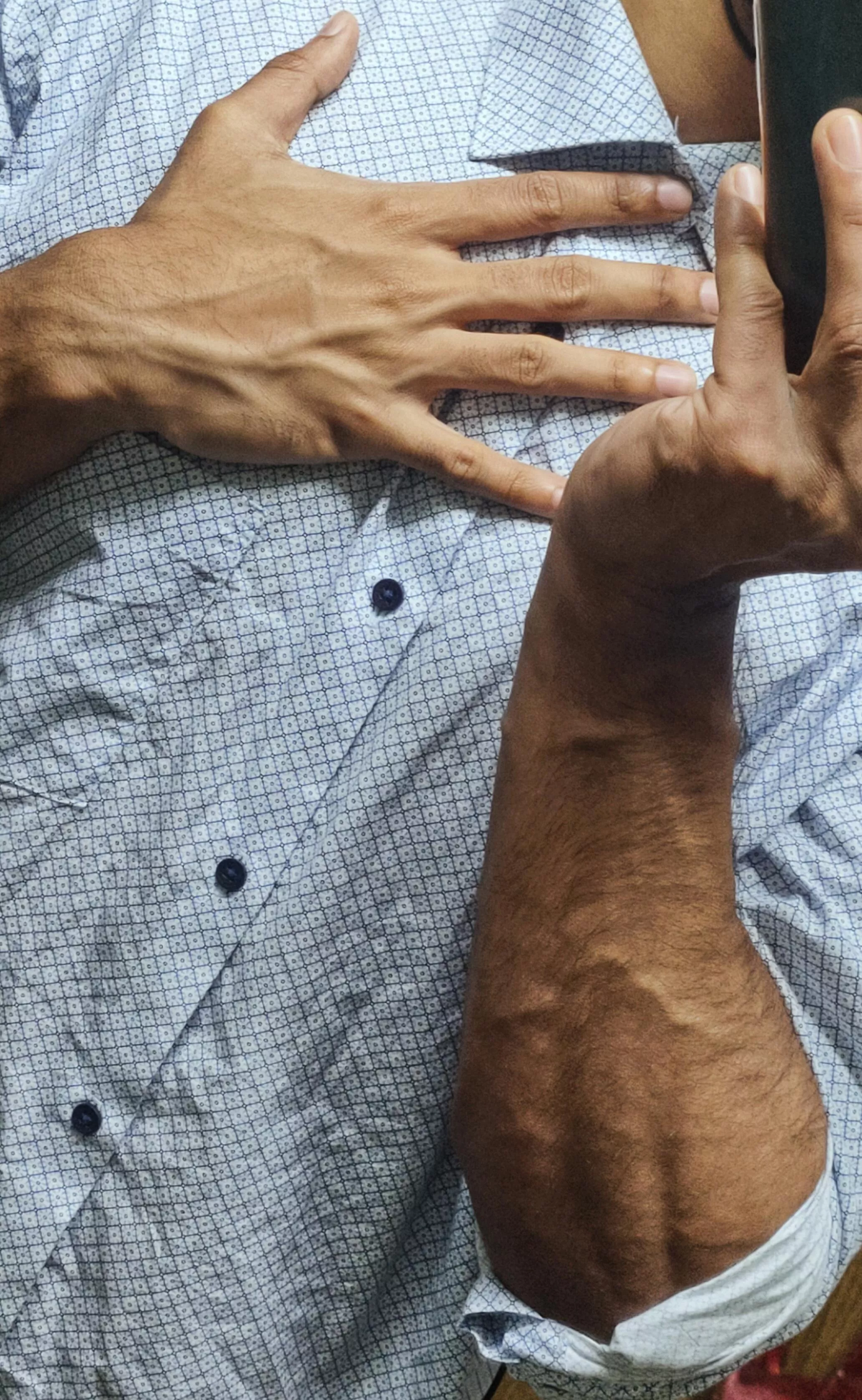 After work selfie. Tired 😴