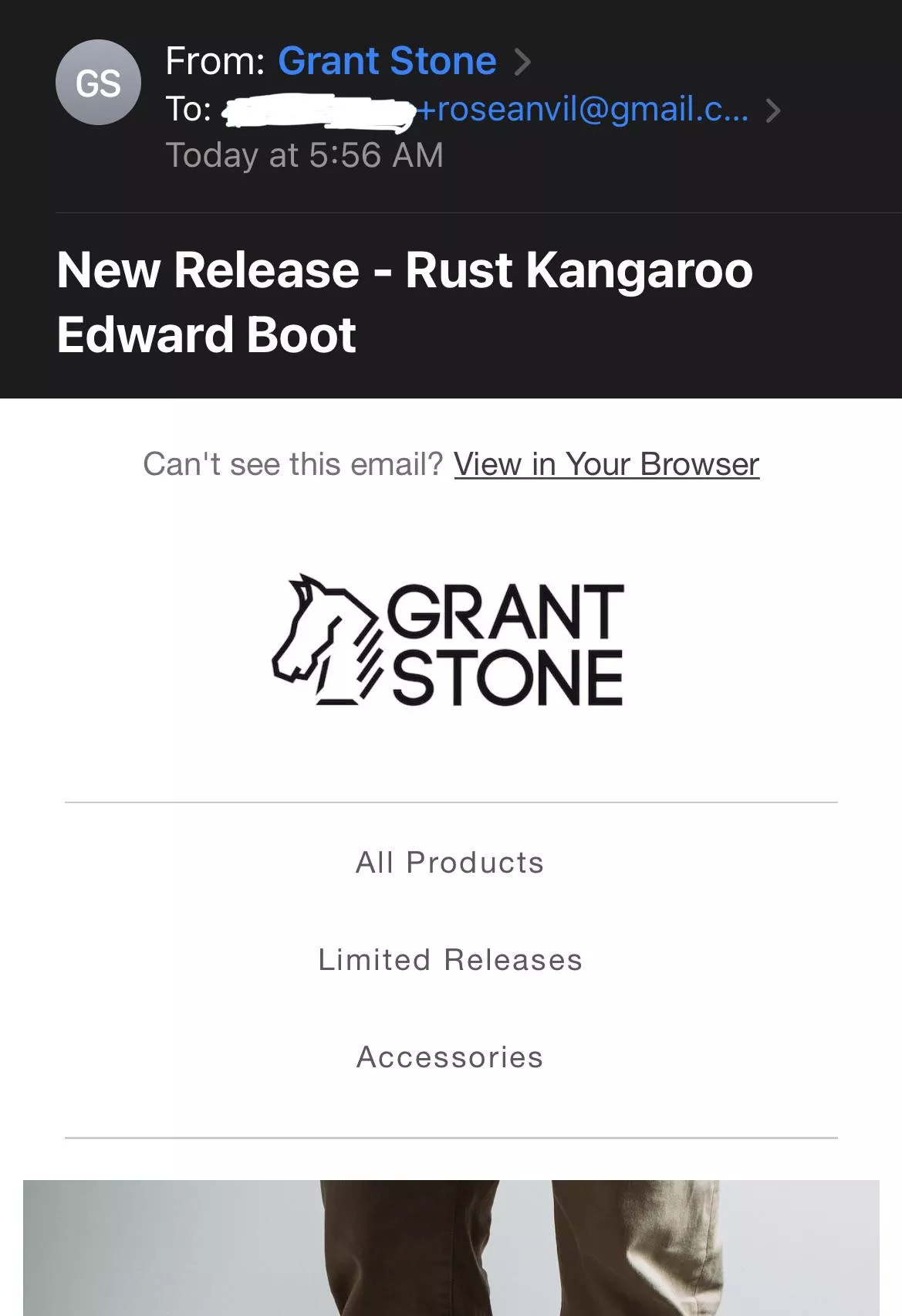 Anyone else notice Rose Anvil sold your email address to Grant Stone? Very disappointing of him.