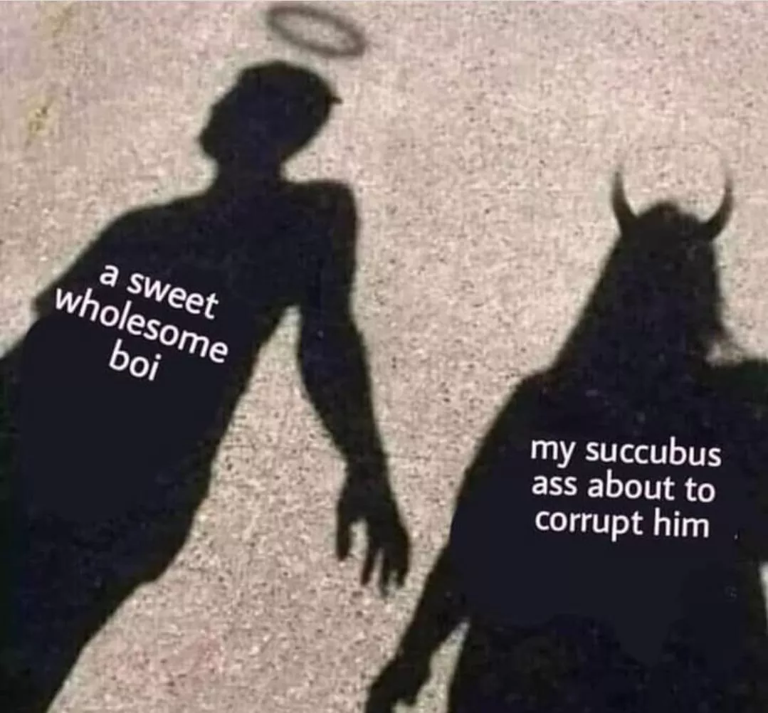 As it should be 😇😈💗