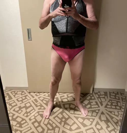 Back in my room and put on some panties