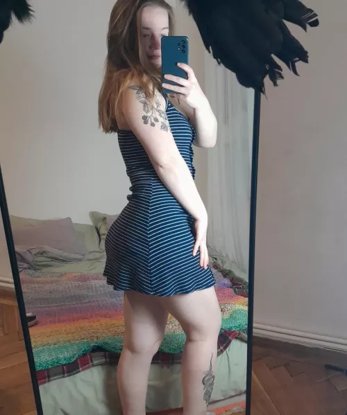 Can't hide my ass with a dress