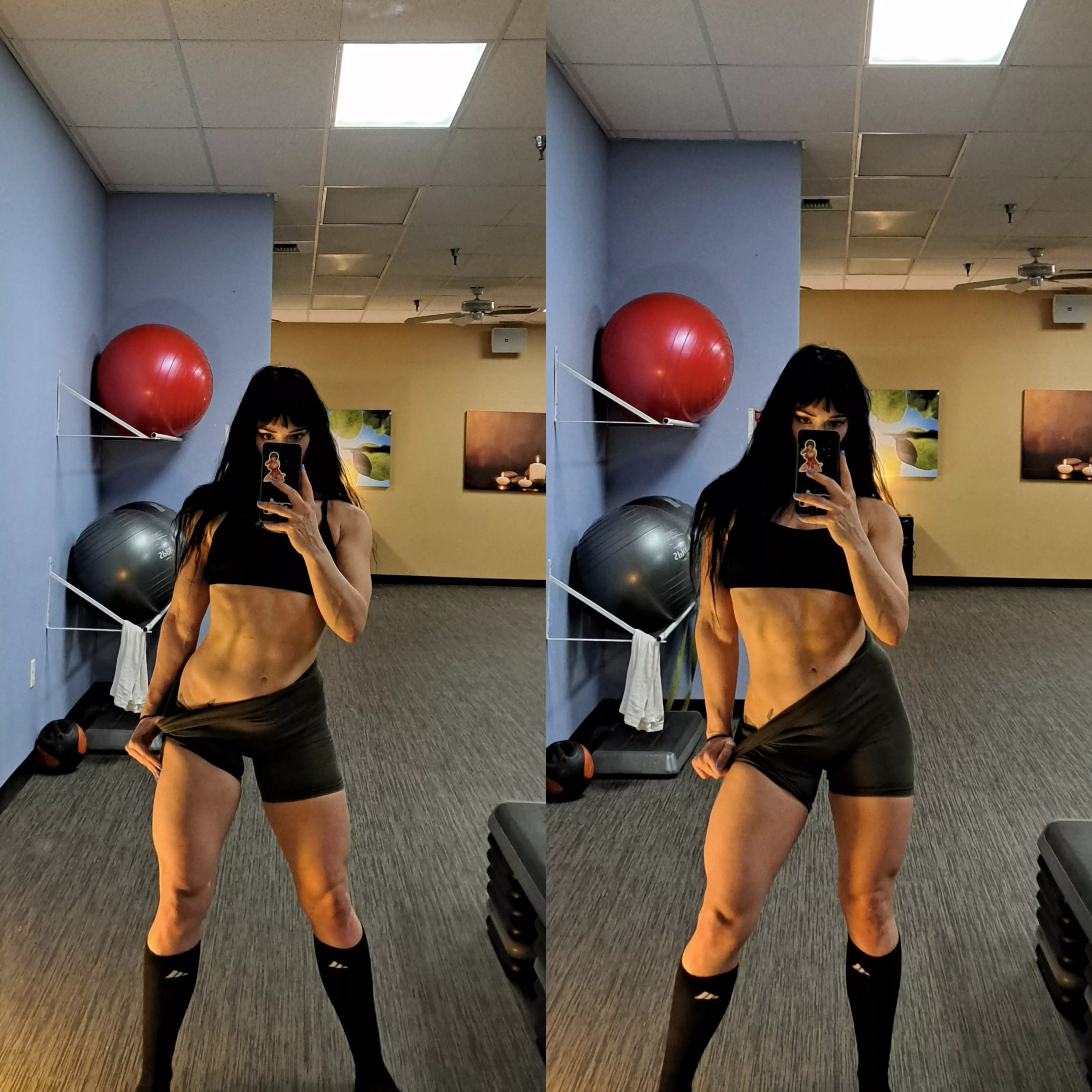 come say hi if you're into buff goth girls 🦇