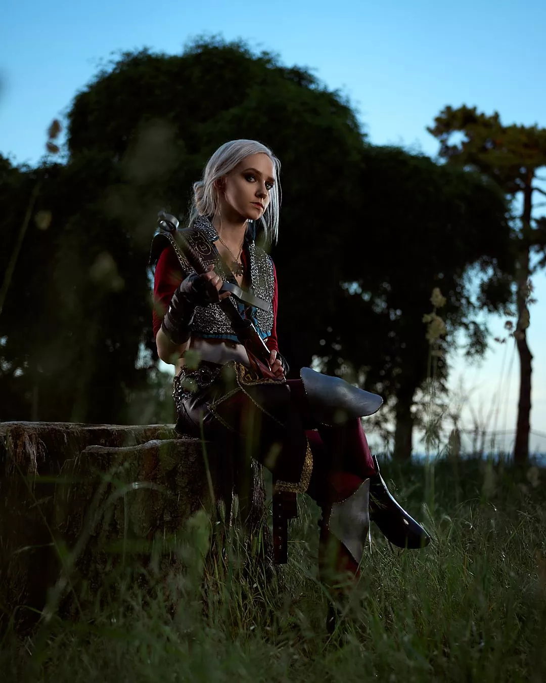 Cosplay of Ciri by me 😊