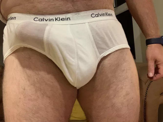 Does my dick look big in these CK briefs?