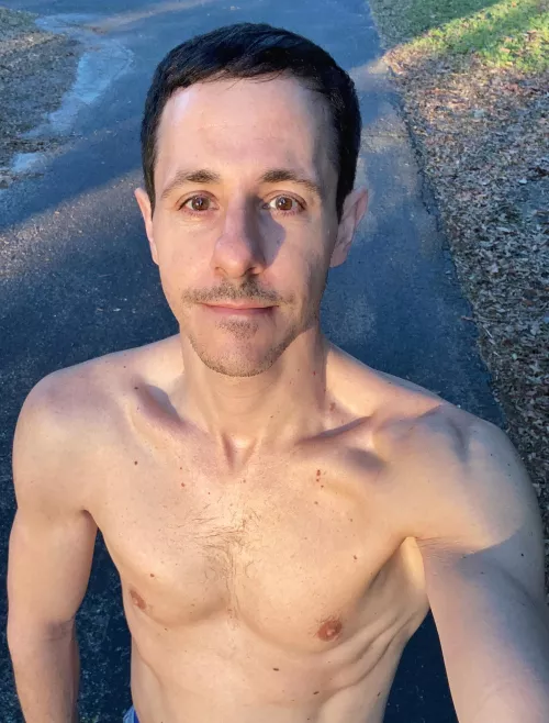 Early morning jogs are invigorating!