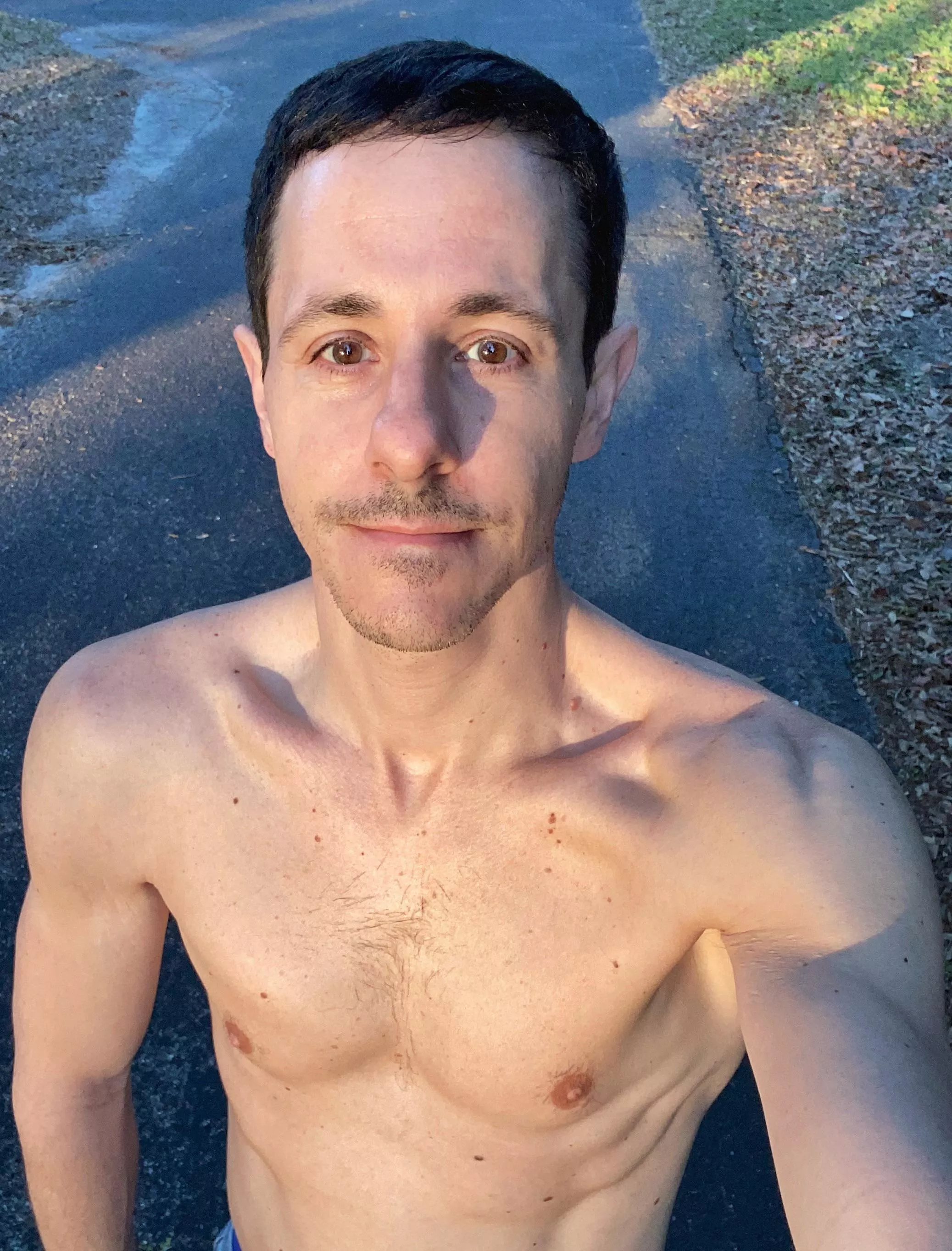 Early morning jogs are invigorating!