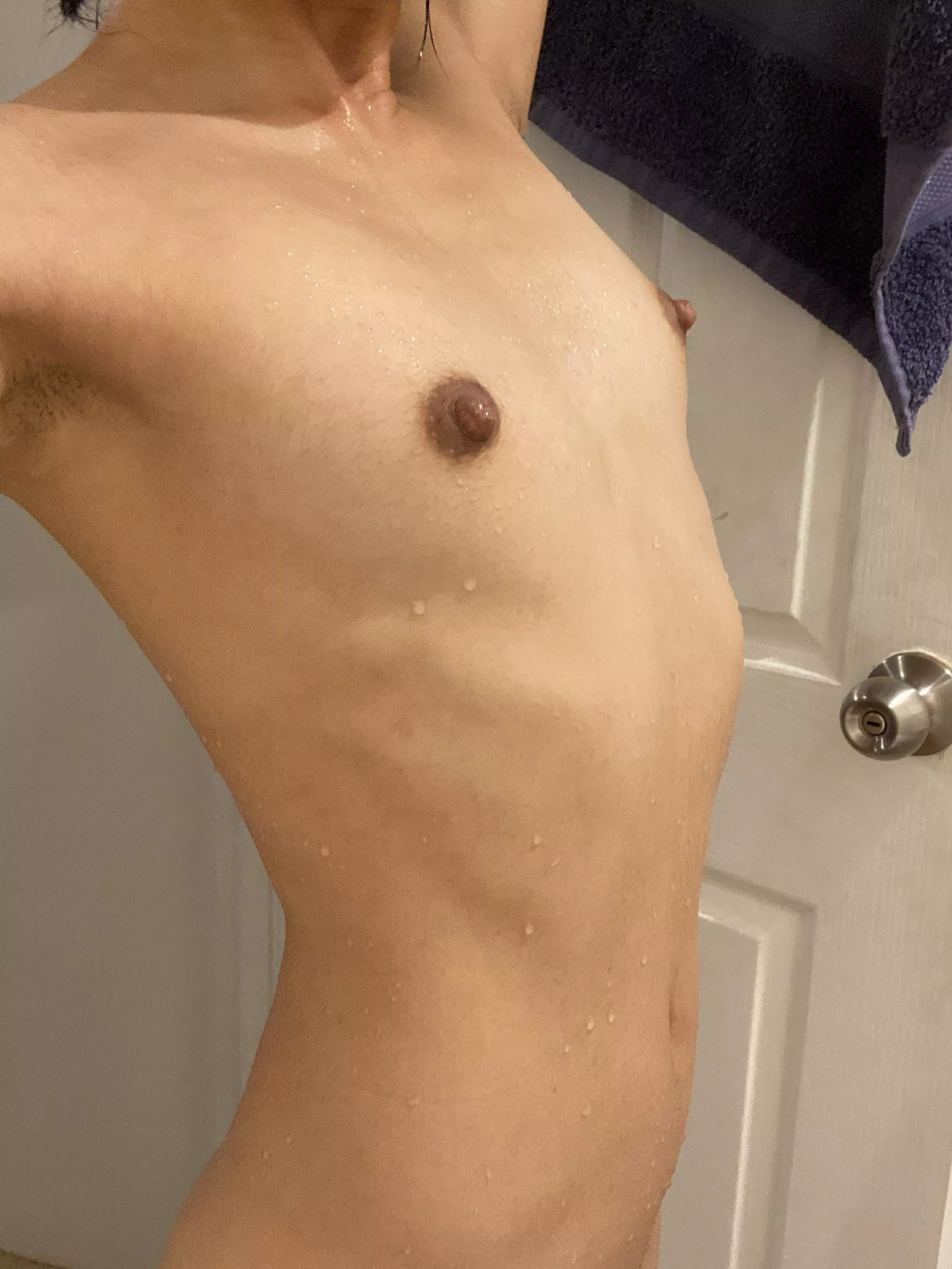 Fresh out of the shower