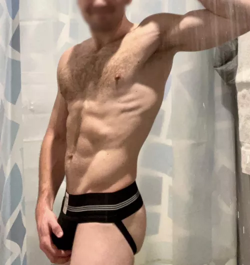 Gaining confidence to wear a jock often at the gym