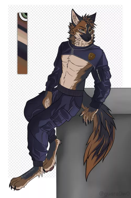 German Shepherd adopt - OPEN ( art by me <3 )