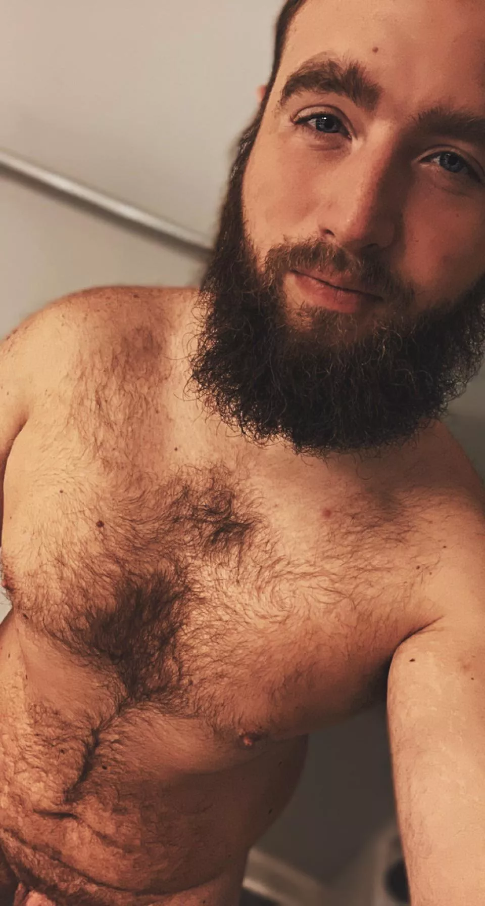 Getting ready for a shower