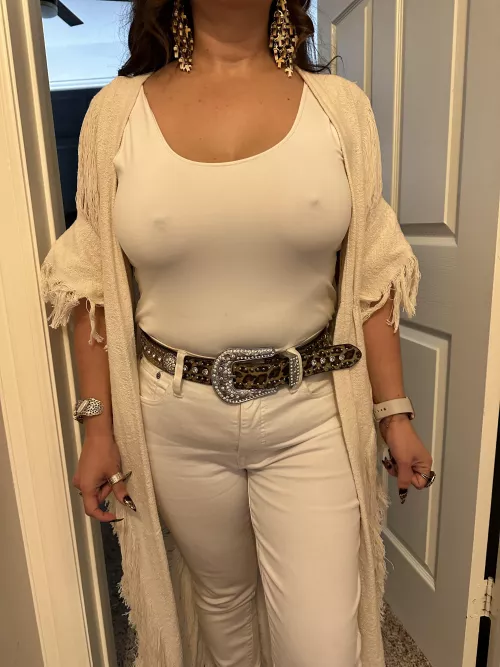 Going out. I hope I get some looks :)