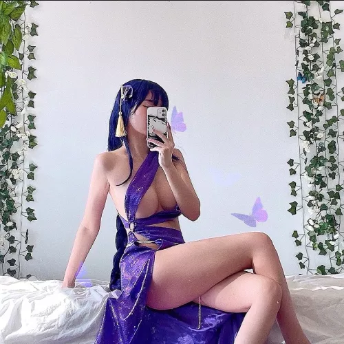 Got nothing underneath ;) - Raiden Shogun by Me