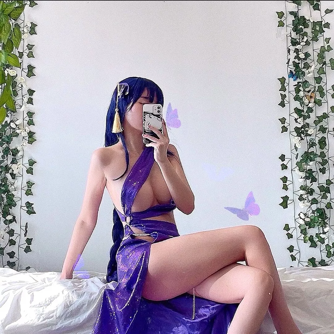 Got nothing underneath ;) - Raiden Shogun by Me