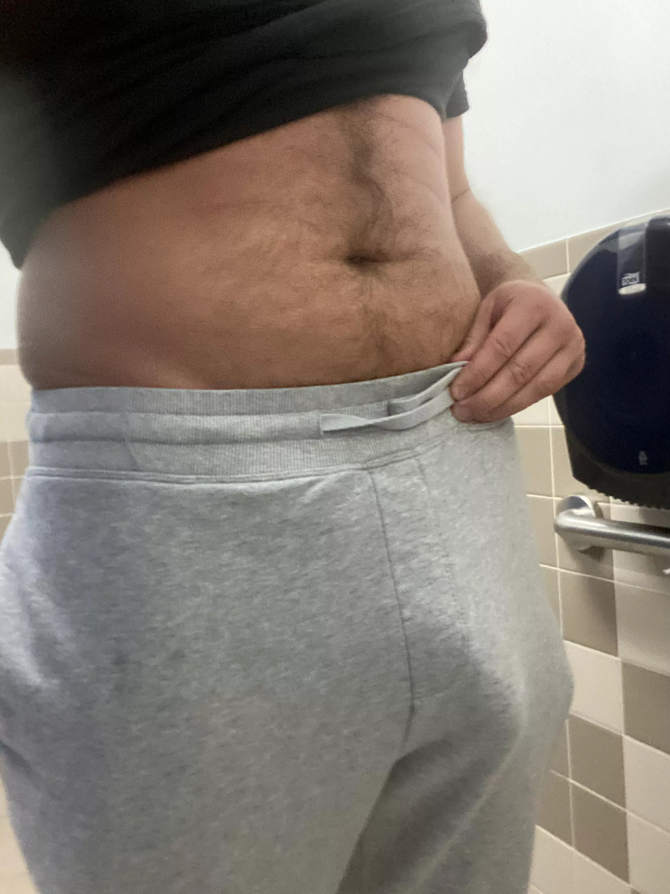 Gotta love grey sweats