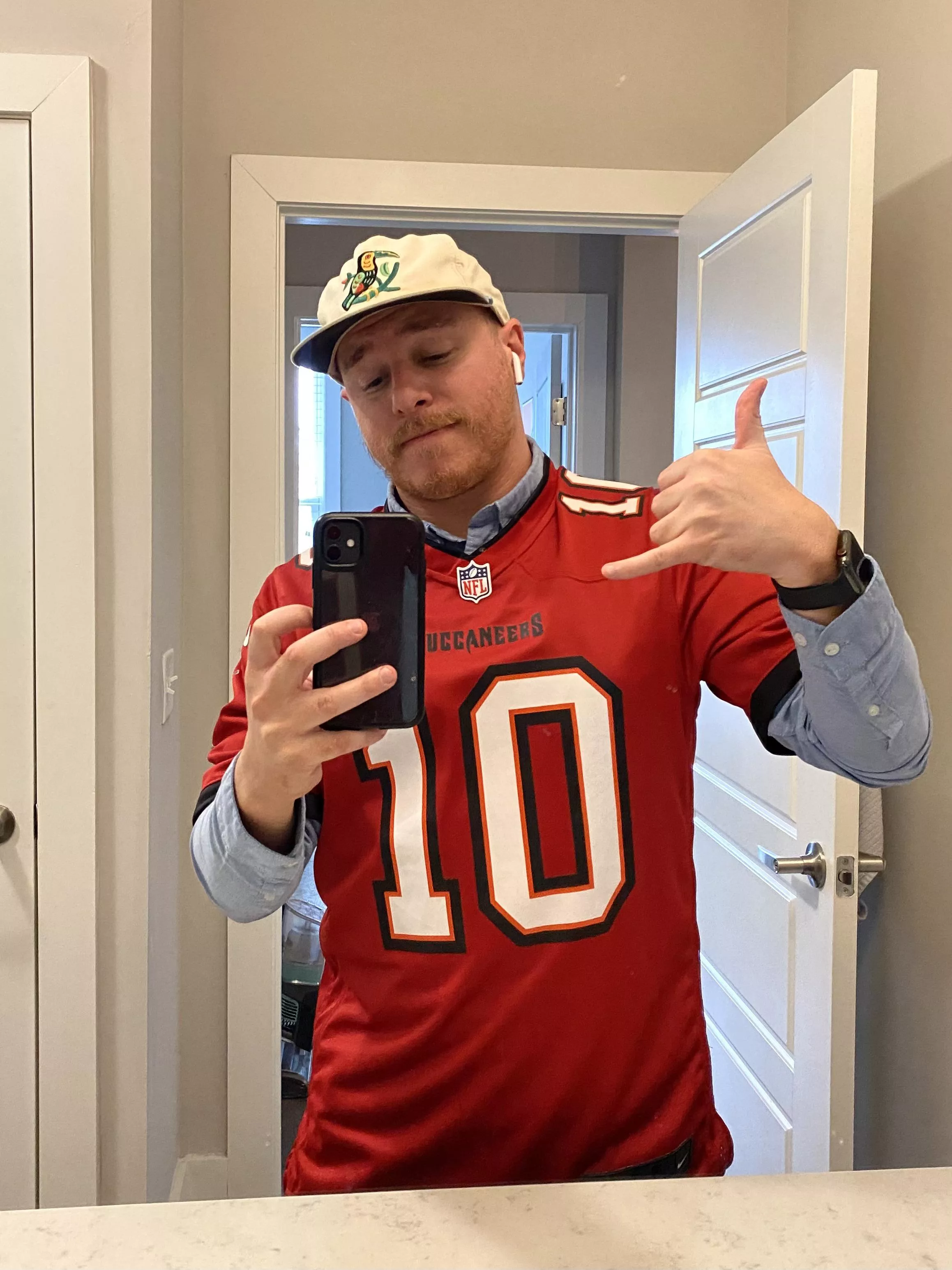 Hanging up the jersey until next season 🏈😩