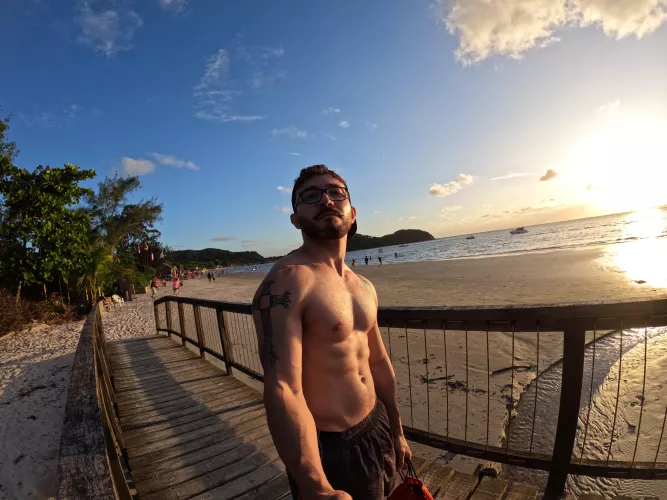 Hello beach bros. Enjoying the summer from here.