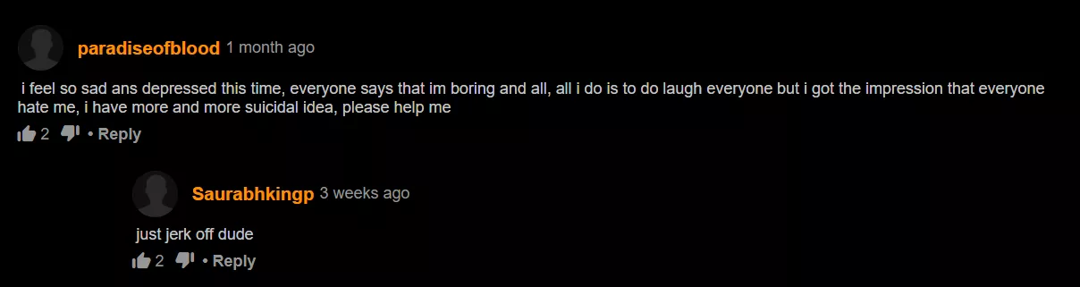 honestly, I feel bad