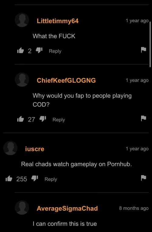 I mean it wouldn’t hurt to try to fap to cod?