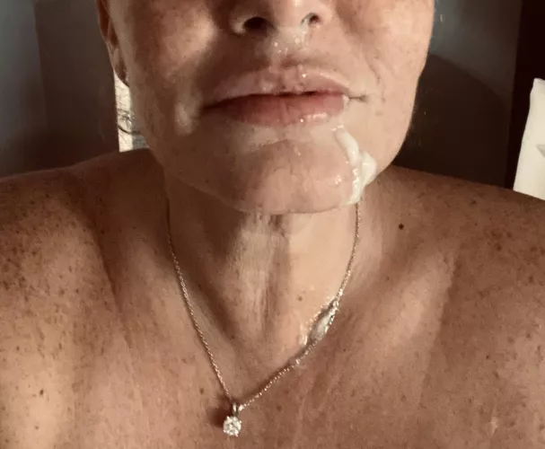 I swallowed the other half of this HUGE load