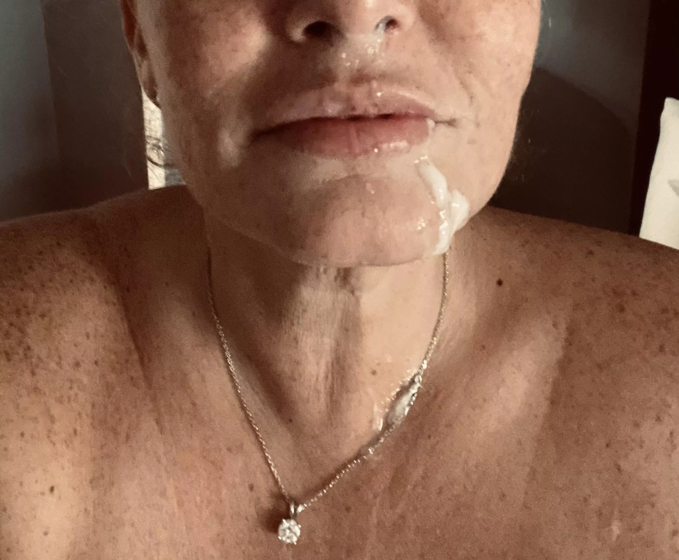 I swallowed the other half of this HUGE load