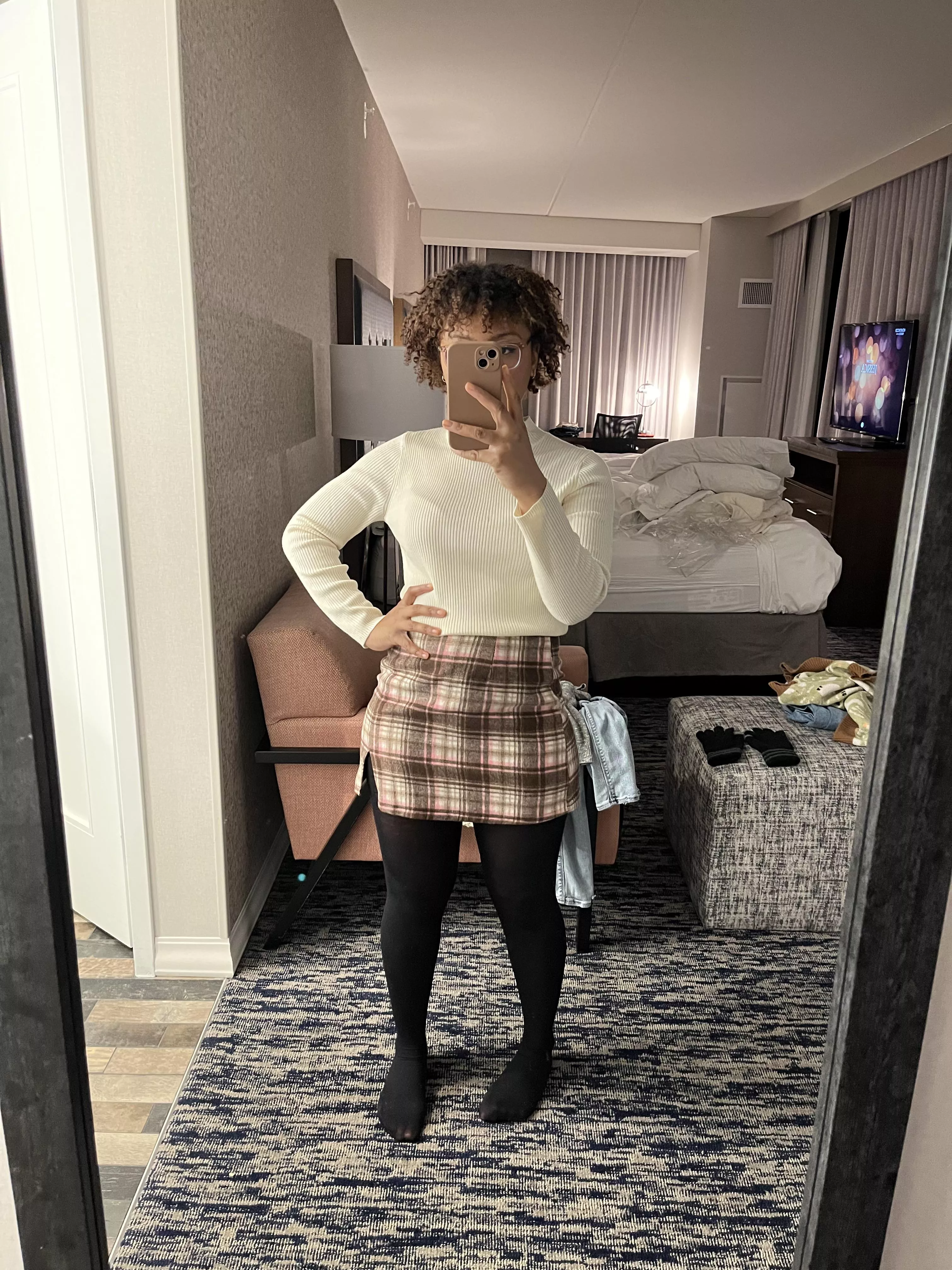 is my skirt too short for my internship? ❤️