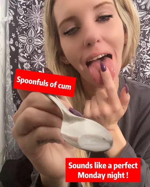 Jerk and lick 👅 your Monday night away