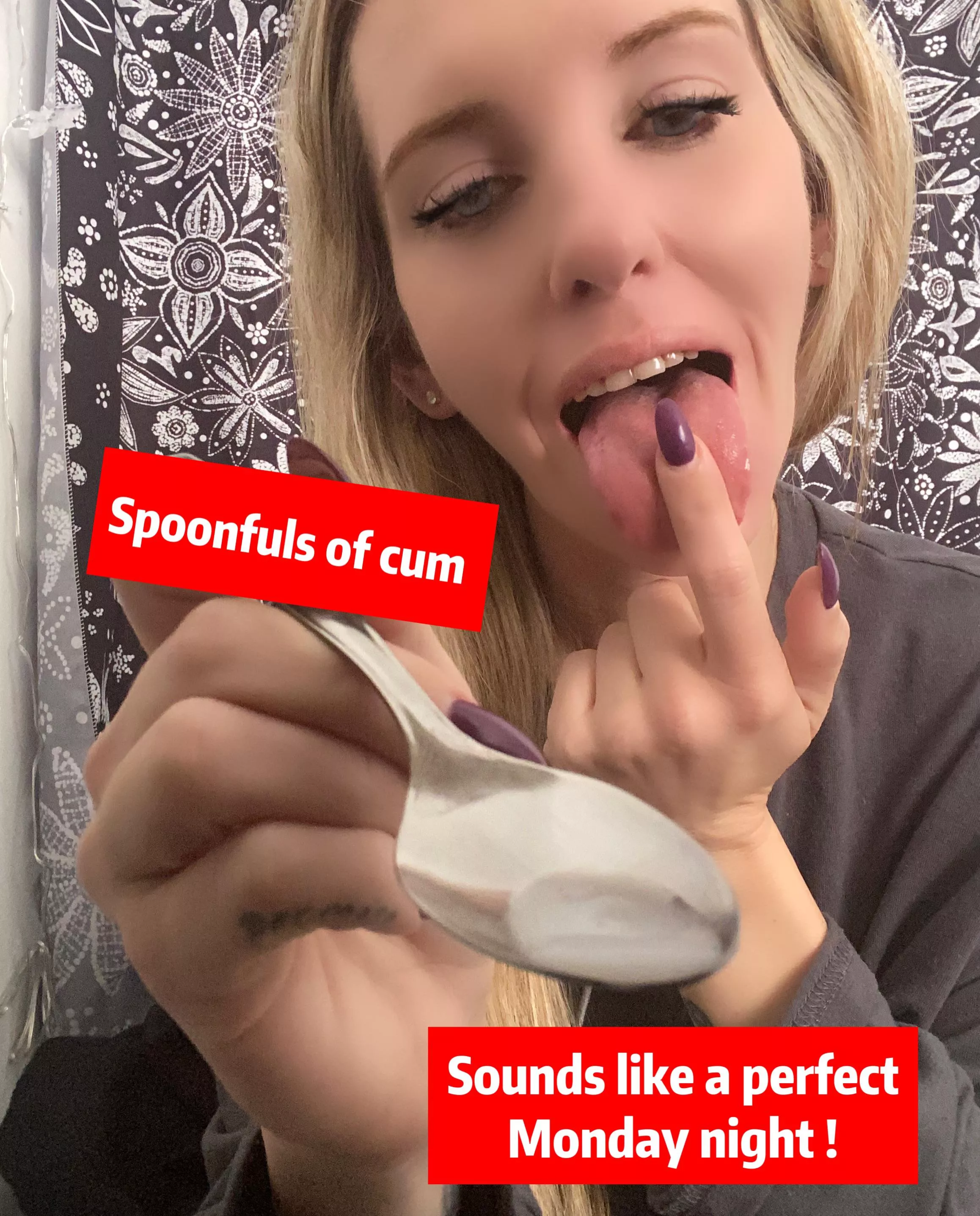 Jerk and lick 👅 your Monday night away