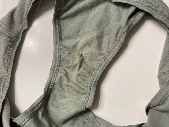 Jungle green dirty panties