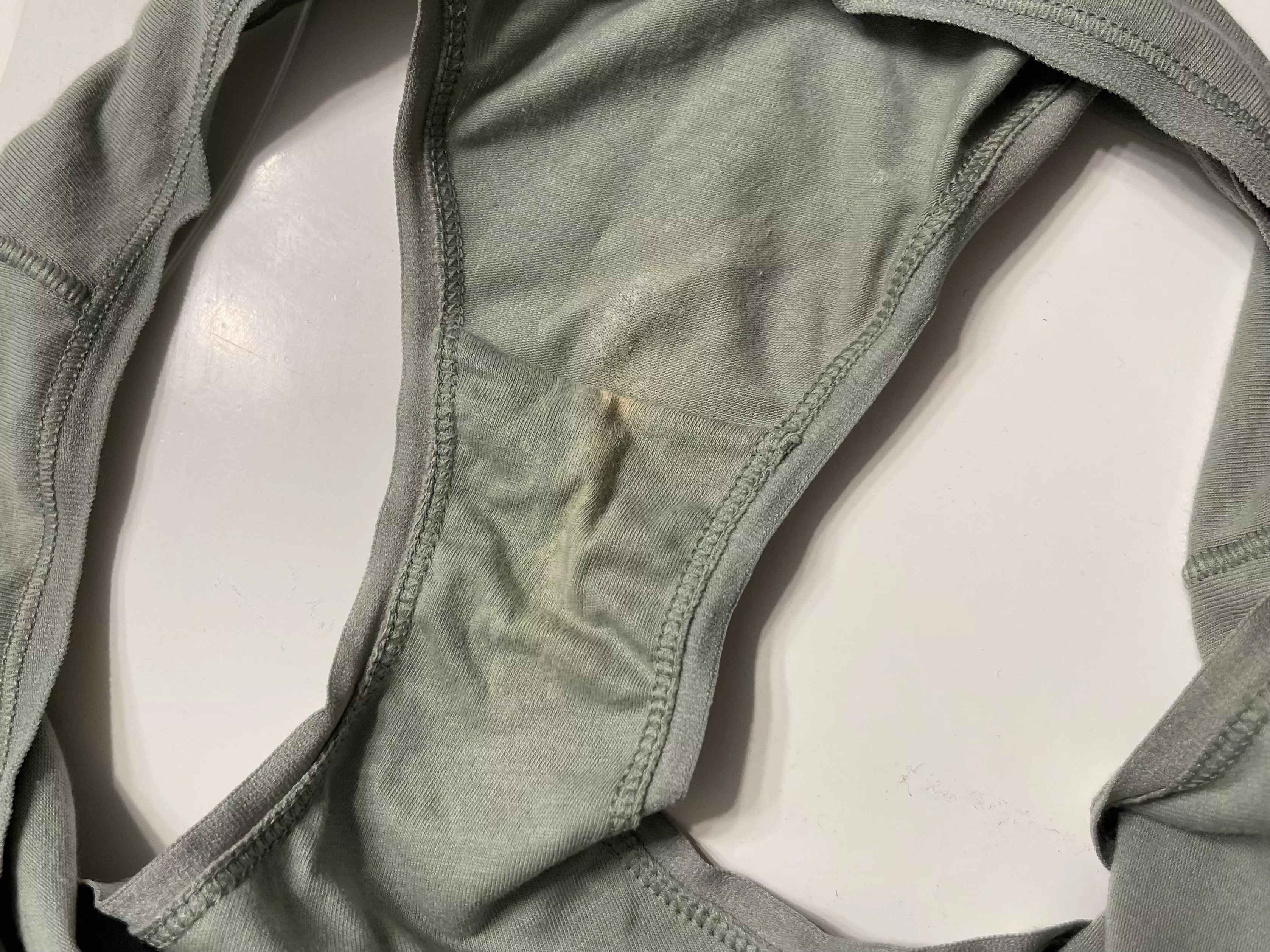 Jungle green dirty panties