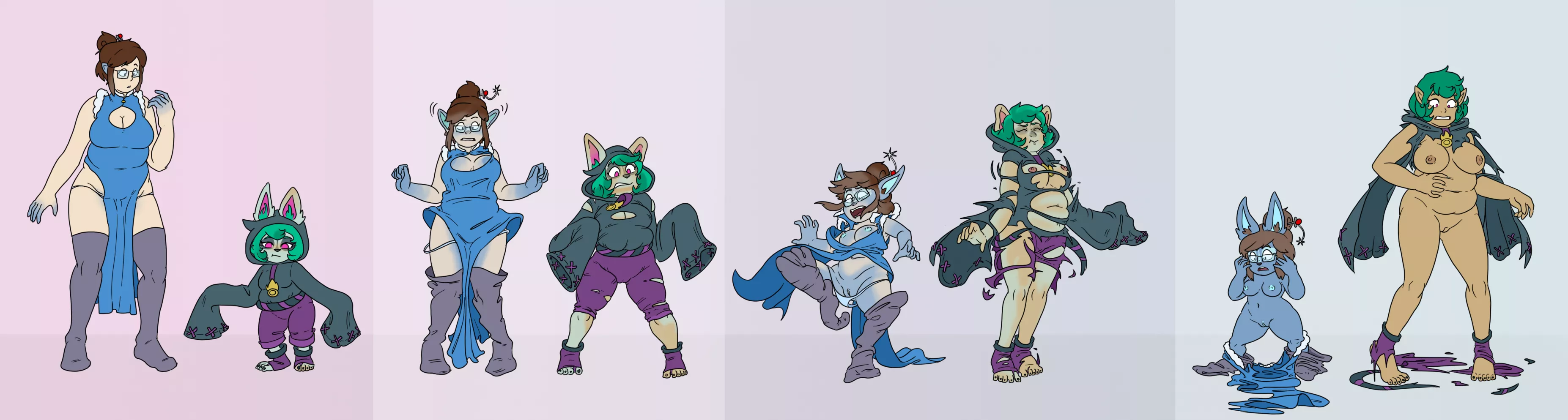 Mei Vex Species Swap - Human to yordle/yordle to human - PrurientPie