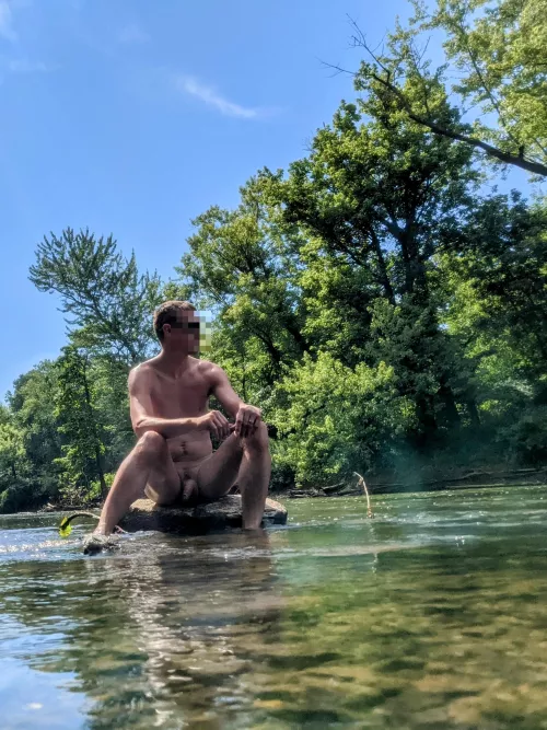 Missing warm summer days on the river