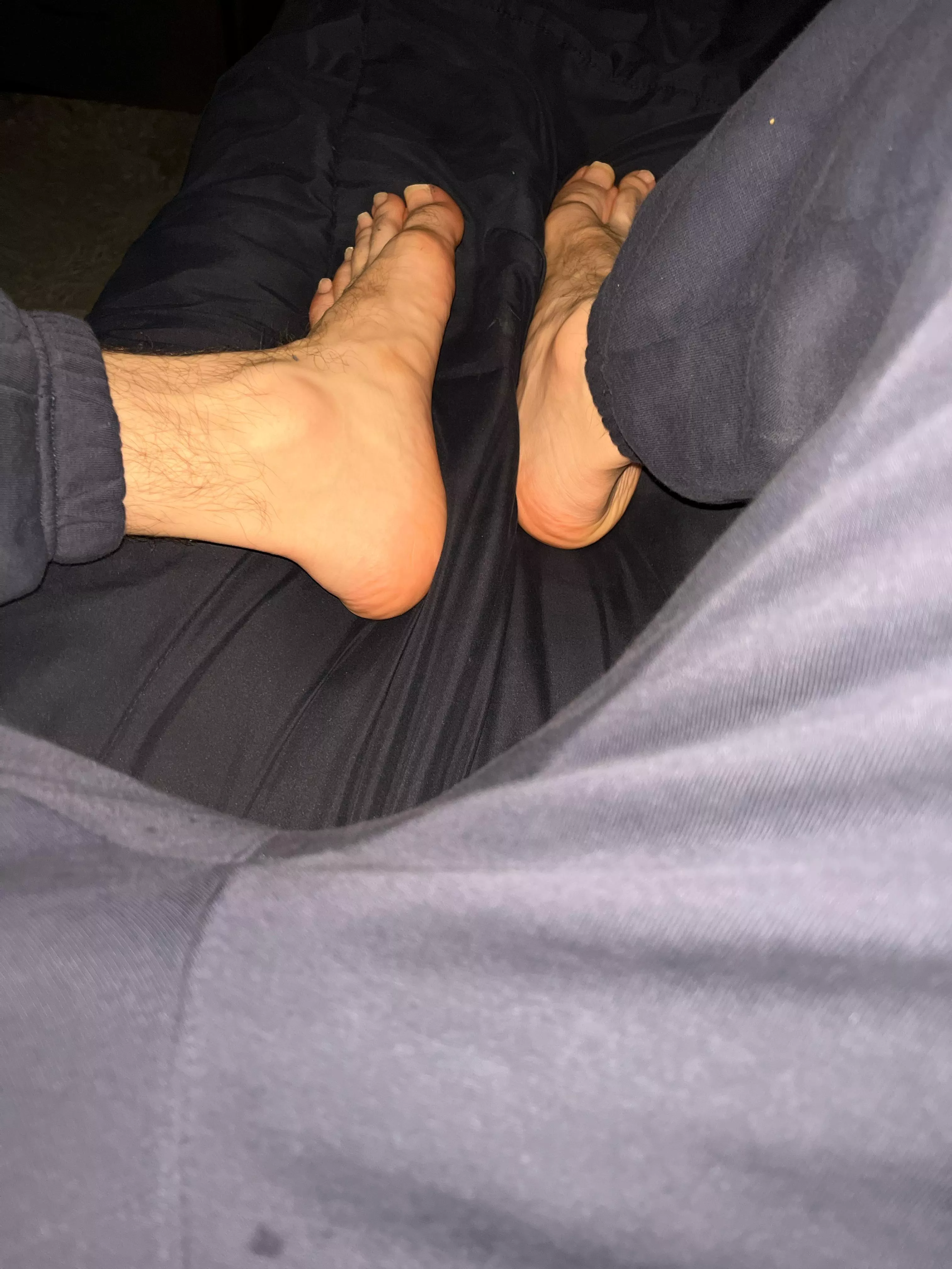 my cock match my feet ?