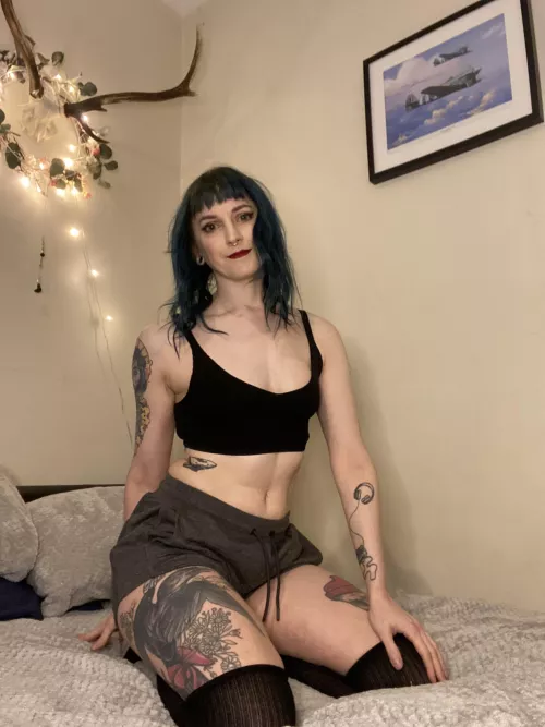 My favourite thigh high socks 😌