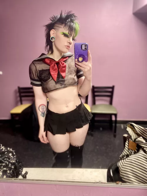 Not just the skirt but the whole fit 😋