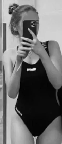 Quick swim after a hard day at university