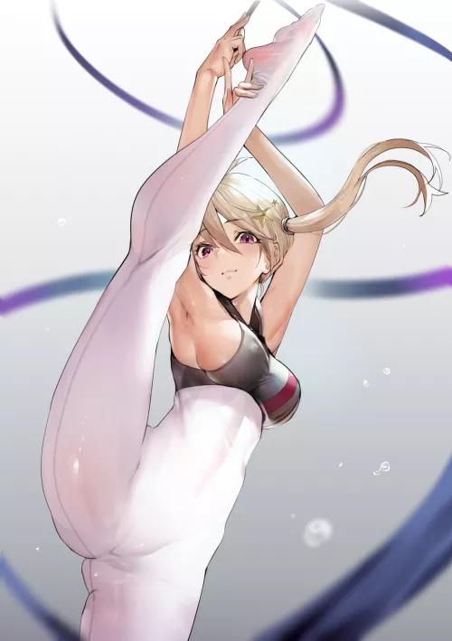 Rhythmic Gymnastics (Teddy) [Original] (X-post from r/animebodysuits)