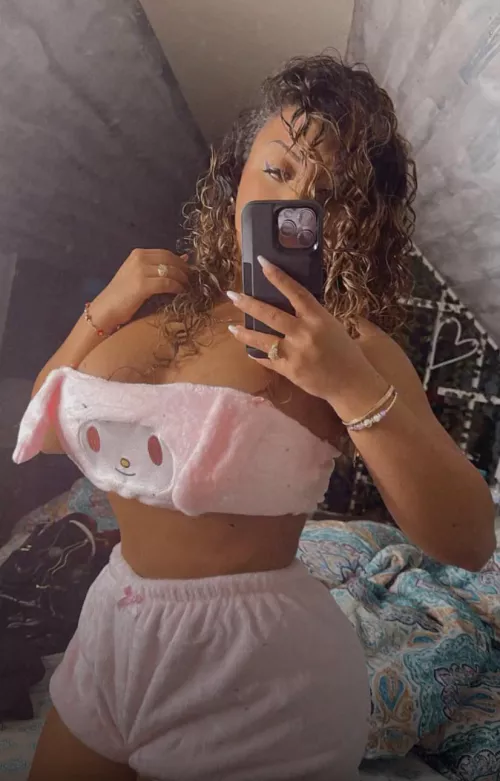 She’s busty as heck gents.