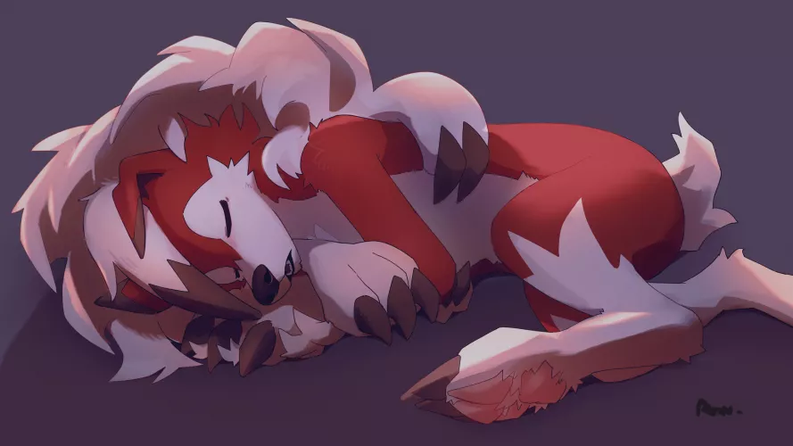Sleepy Lycanroc [awwchang]