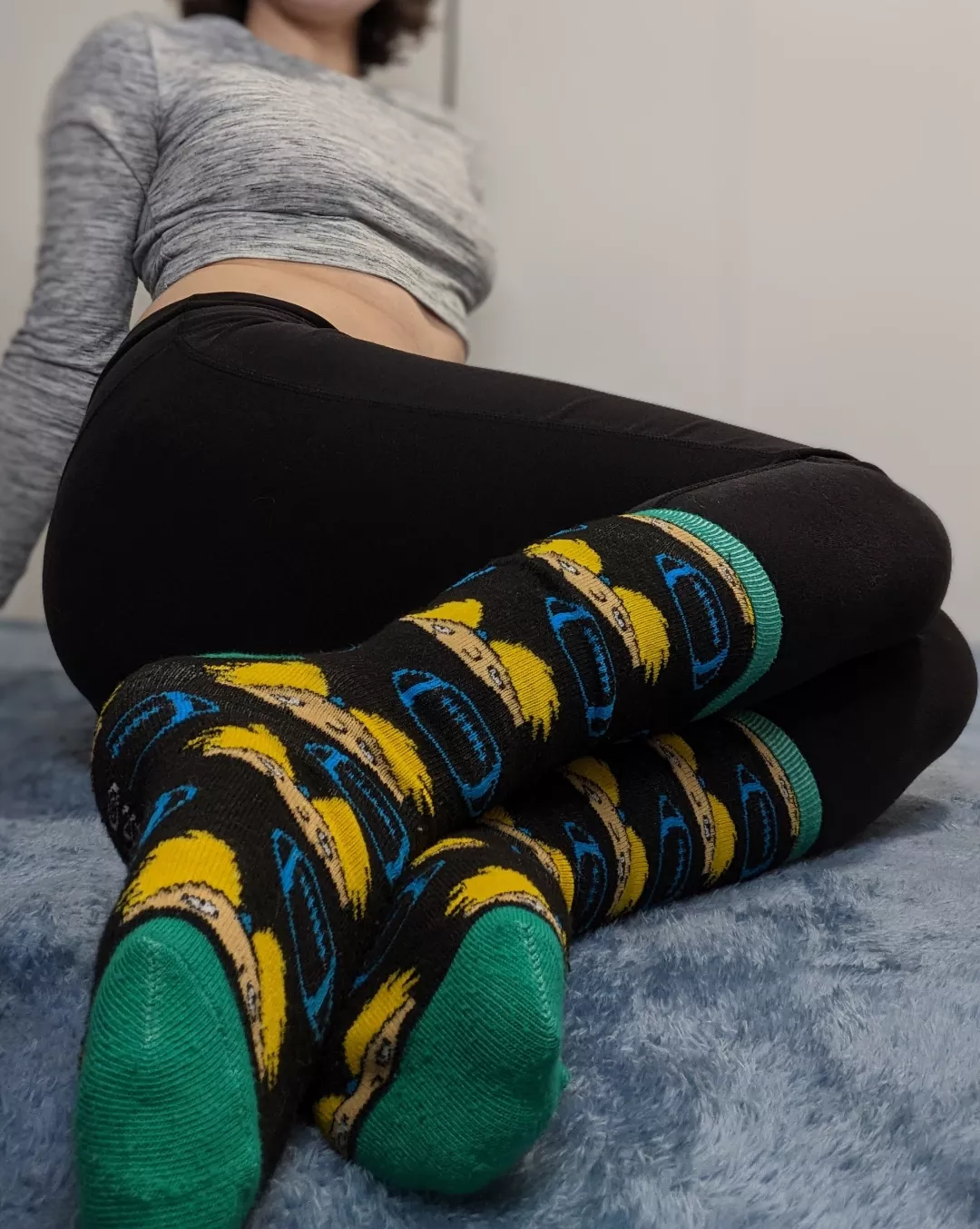 Smell my socks, football head