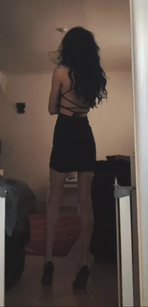 So I bought my first dress 🖤🥹